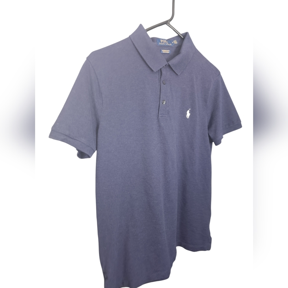 Polo Ralph Lauren Custom Slim Fit Stretch Mesh Size M Polo - Picture 2 of 5